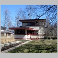 Lute F. and Daniel Kissam House in Glencoe, IL (1915), photo Teemu08, Wikipedia.JPG